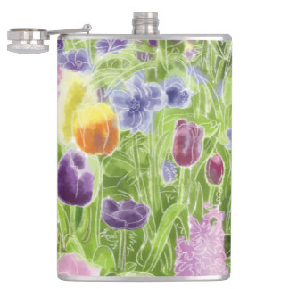 Flasques Jardin au printemps