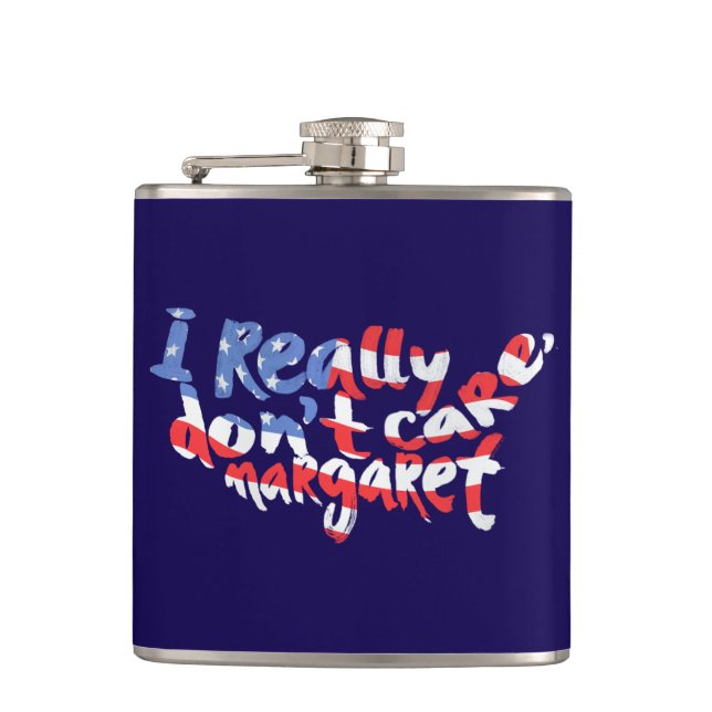 Flasques Je m'en fiche, Margaret Flask (Devant)