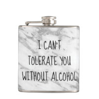 Je ne peux pas te tolérer sans Humour alcoolique
