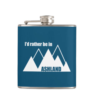 Flasques Je préférerais être à Ashland Oregon Mountain