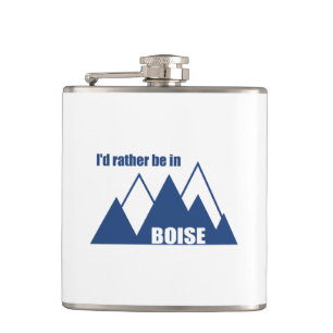 Flasques Je Préférerais Être À Boise Idaho Mountain