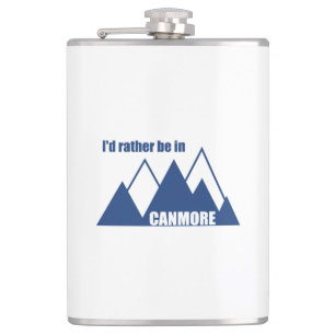 Flasques Je Préférerais Être À Canmore Mountain
