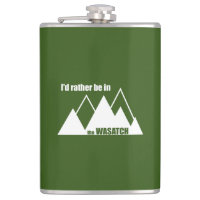 Je Préférerais Être Dans Les Montagnes Wasatch