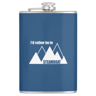 Flasques Je Préférerais Être Dans Steamboat Springs Colorad