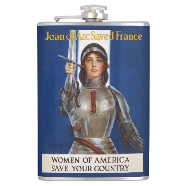 Flasques Jeanne d'Arc : La servante d'Orléans, héroïne du c (Devant)