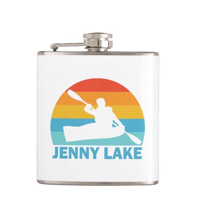 Flasques Jenny Lake Grand Teton National Park Kayak (Devant)