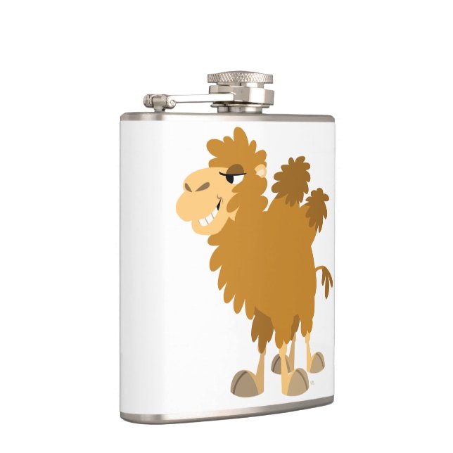 Flasques Joli Cartoon Deux Humped Camel Hip Flask (Droite)