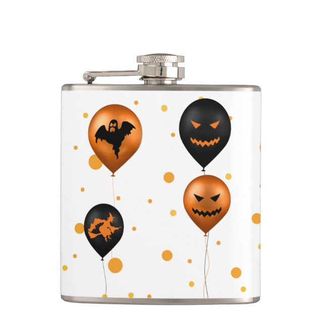 Flasques Joyeux Ballons du parti Halloween (Devant)