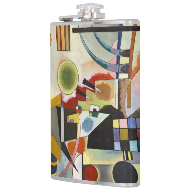Flasques Kandinsky Art moderne Abstrait coloré (Gauche)