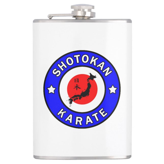 Flasques Karaté de Shotokan (Devant)