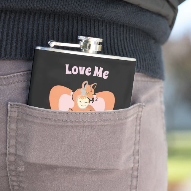 Flasques Kawaii Foxy Cosplay Love Heart (In Situ)