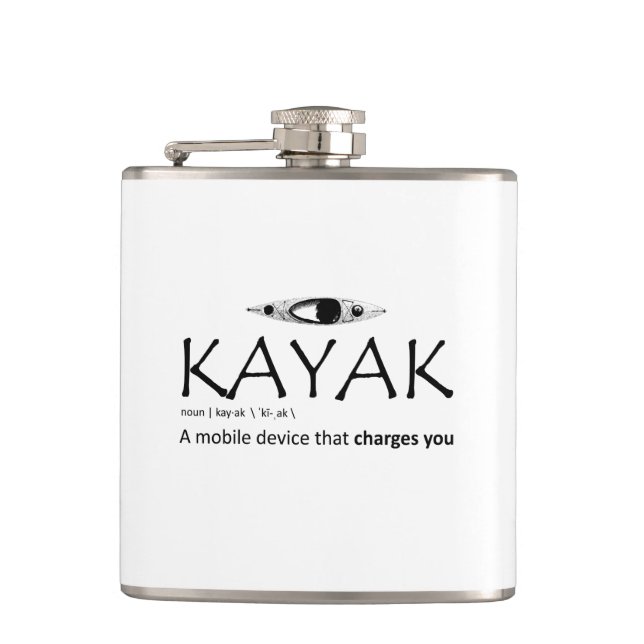 Flasques Kayak, Un Appareil Mobile Qui Vous Charge (Devant)