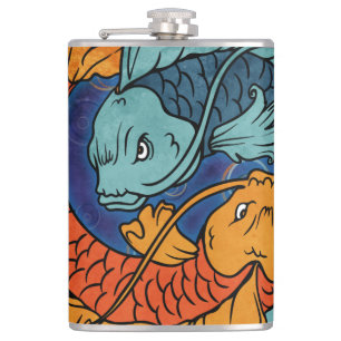 Flasques Koi Fish