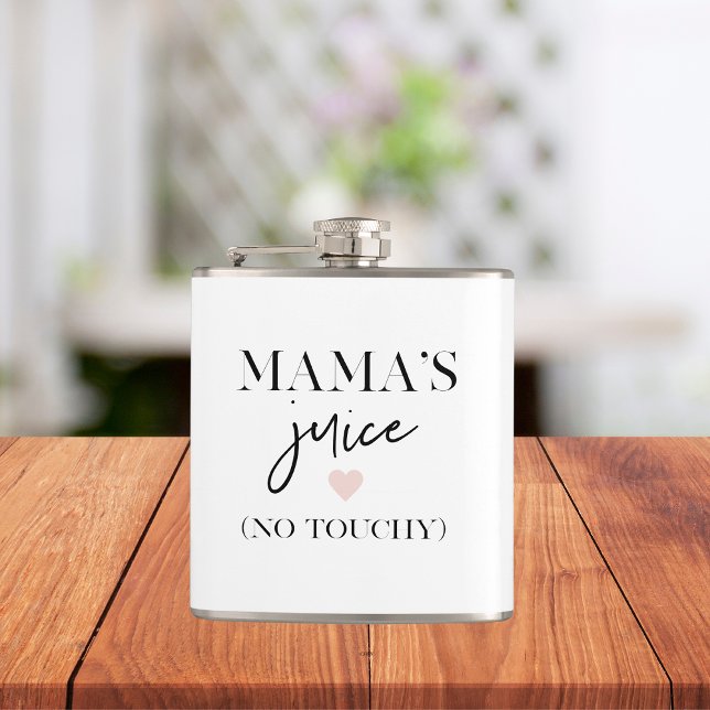 Flasques La citation amusante du jus de maman | Meilleur ca (Créateur téléchargé)