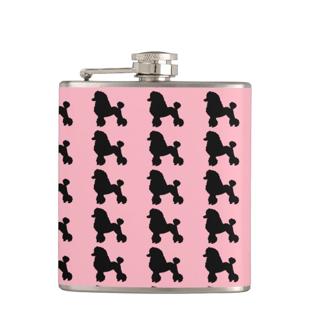 Flasques la jupe rose de caniche des années 1950 a inspiré (Devant)