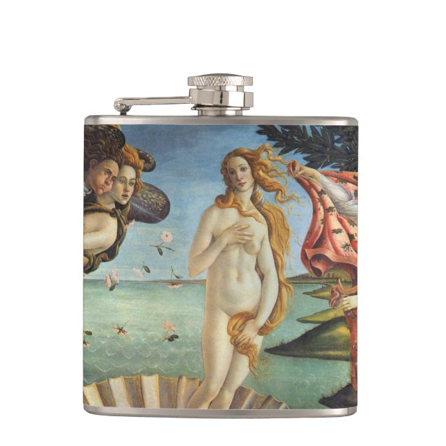 Flasques La naissance de Vénus par Sandro Botticelli (Devant)