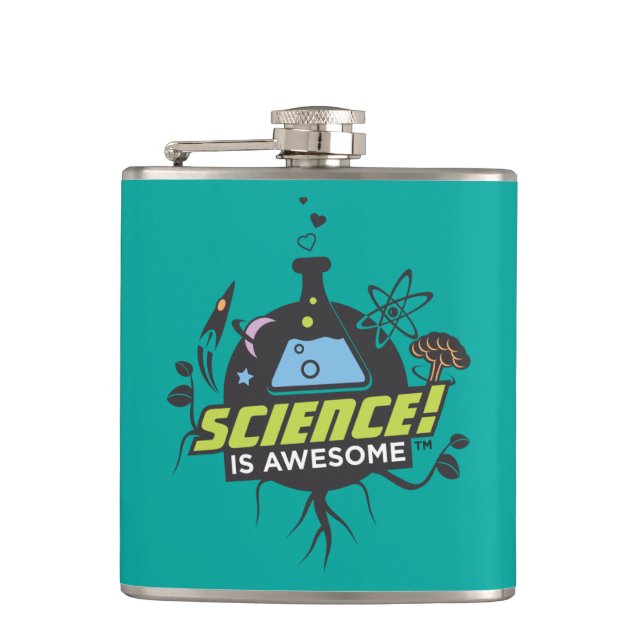 Flasques La Science est impressionnante (Devant)