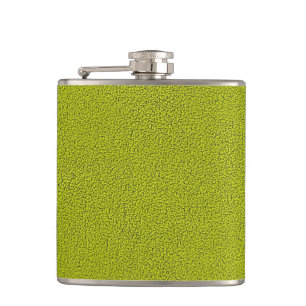 Flasques L'air de Snuggly Chartreuse Green Suede