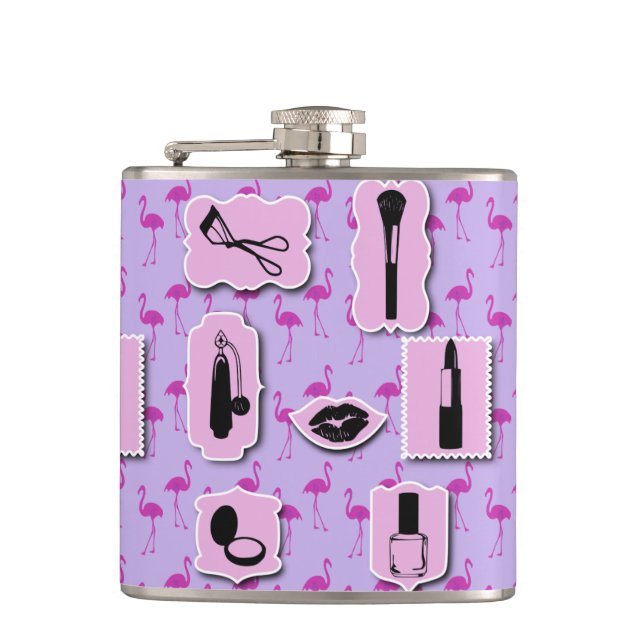 Flasques Le Motif du logo cosmétique (Devant)