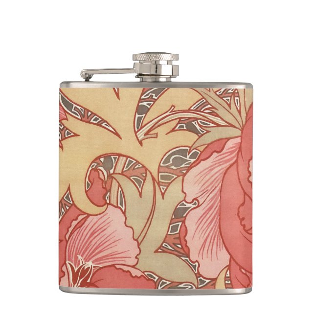 Flasques Le Motif Floral Art nouveau de William Morris (Devant)