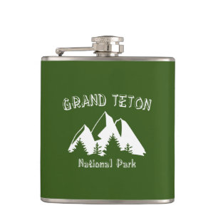 Flasques Le Parc national de Grand Teton