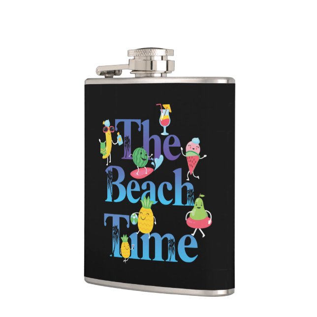 Flasques Le Temps De La Plage (Gauche)