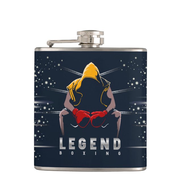 Flasques Légendes de boxe |  (Devant)