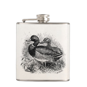 Flasques Les canards sauvages vintages de Mallard ont