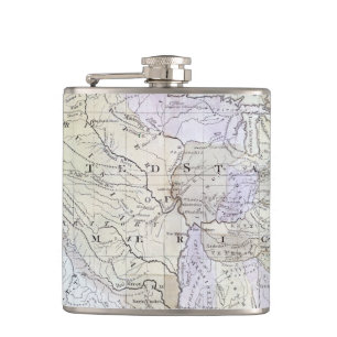 Flasques Les ETATS-UNIS TRACENT, c1812