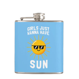 Flasques Les Filles Veux Juste Avoir Le Soleil