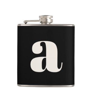 Flasques Lettre initiale de monogramme moderne de mariage e