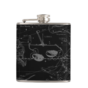 Flasques Libra Constellation Hevelius vers 1690