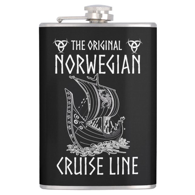Flasques Ligne de croisière norvégienne d'origine - Voyage  (Devant)