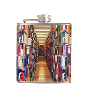 Flasques Livres de bibliothèque