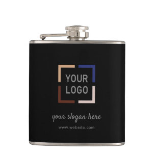 Flasques Logo promotionnel personnalisé