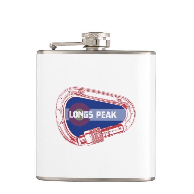 Flasques Longs Peak Escalade Carabiner (Devant)