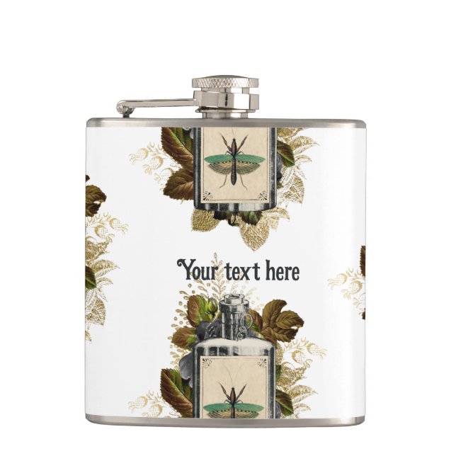Flasques Lotion poison florale Halloween gothique (Devant)
