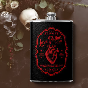 Flasques Love Potion No 9 Parties scintillant rouge