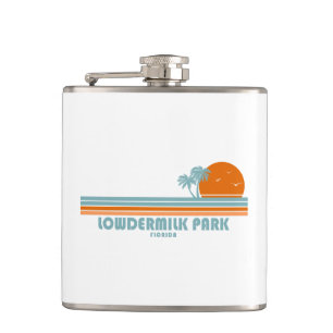 Flasques Lowdermilk Park Naples Floride Sun Palm Trees