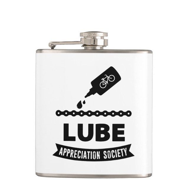Flasques Lube Appreciation Society Cycling (Devant)