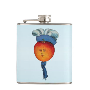 Flasques Madame principale élégante Feather Hat d'Apple