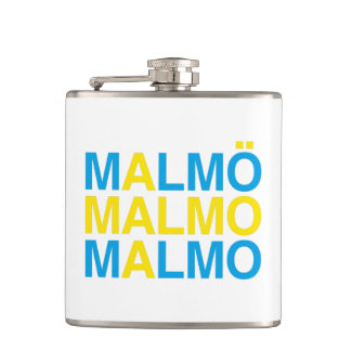 Flasques MALMO Swedish Flag