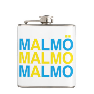 Flasques MALMO Swedish Flag
