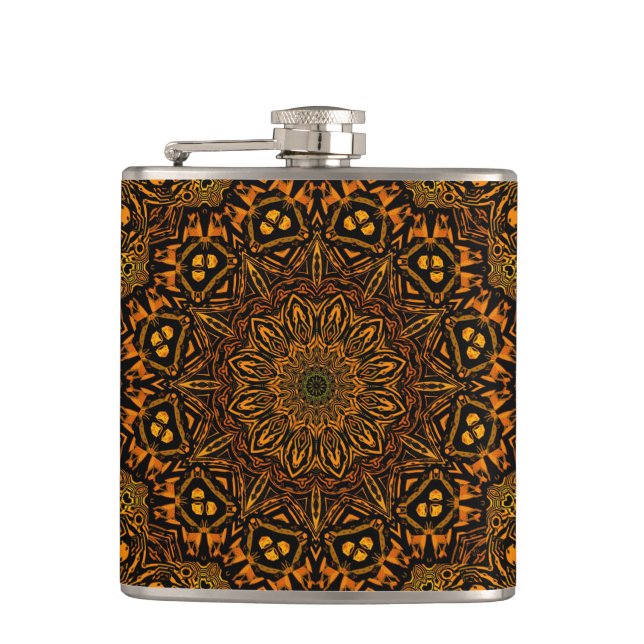 Flasques Mandala d'or (Devant)