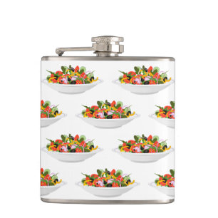 Flasques Mangez plus de plantes frais motivation salade let