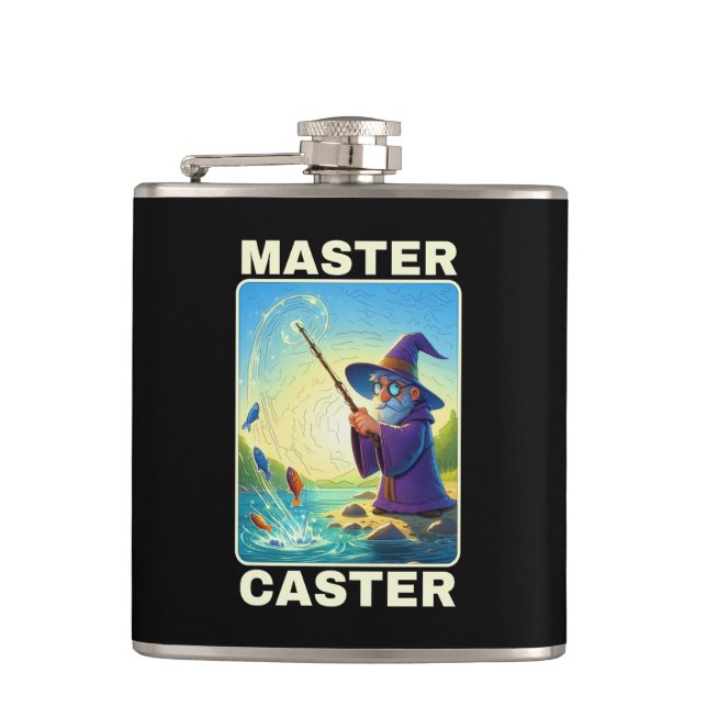 Flasques Master Caster - Assistant Pêche magique (Devant)