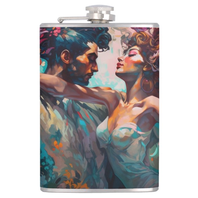Flasques Miami Bachata Dance Dream Peinture (Devant)