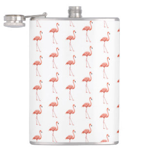 Flasques Modèle Flamingo rose féminin