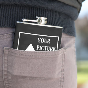 Flasques Moderne simple Créez votre propre image Mariage