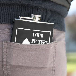 Flasques Moderne simple Créez votre propre image Mariage